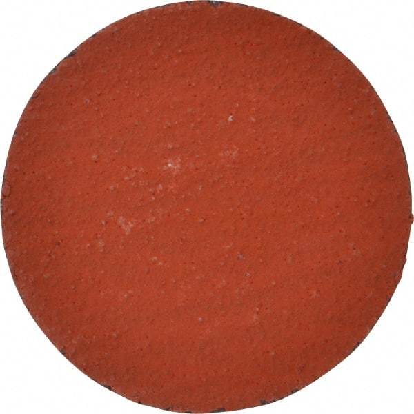 3M - 2" Disc Diam, 80 Grit, Ceramic Quick Change Disc - Type R Attaching System, Coated, Orange, Medium Grade, 25,000 RPM, 777F Series - Americas Industrial Supply