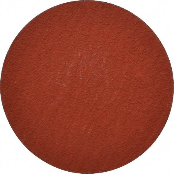 3M - 2" Disc Diam, 120 Grit, Ceramic Quick Change Disc - Type R Attaching System, Coated, Orange, Fine Grade, 25,000 RPM, 777F Series - Americas Industrial Supply