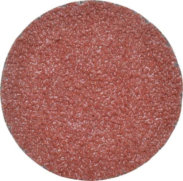 3M - 2" Disc Diam, 36 Grit, Ceramic Quick Change Disc - Type R Attaching System, Coated, Brown, Very Coarse Grade, 25,000 RPM, 963G Series - Americas Industrial Supply