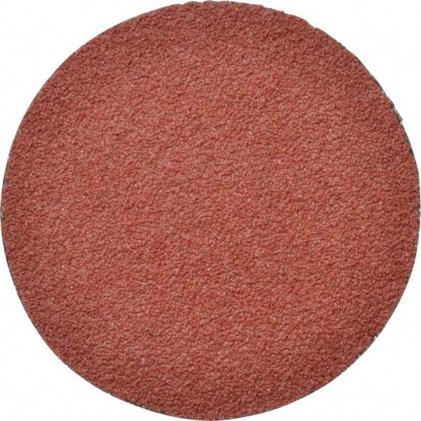 3M - 3" Disc Diam, 50 Grit, Ceramic Quick Change Disc - Type R Attaching System, Coated, Brown, Coarse Grade, 20,000 RPM, 963G Series - Americas Industrial Supply
