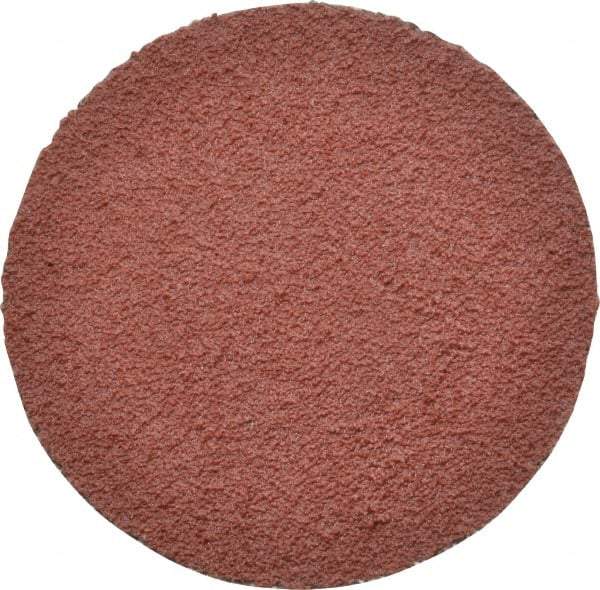 3M - 2" Disc Diam, 80 Grit, Ceramic Quick Change Disc - Type R Attaching System, Coated, Brown, Medium Grade, 25,000 RPM, 963G Series - Americas Industrial Supply