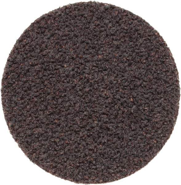 3M - 2" Disc Diam, 36 Grit, Aluminum Oxide Quick Change Disc - Type R Attaching System, Coated, Brown, Very Coarse Grade, 25,000 RPM, 361F Series - Americas Industrial Supply