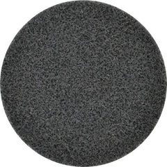 3M - 3" Disc Diam, Silicon Carbide Quick Change Disc - Type R Attaching System, Nonwoven, Gray, Fine Grade, 15,100 RPM - Americas Industrial Supply