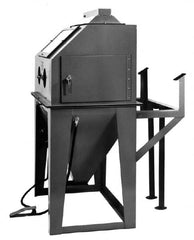 Econoline - 44" Wide x 82" High x 74" Deep Sandblasting Cabinet - Working Dimensions 40" Wide x 32" High x 40" Deep - Americas Industrial Supply