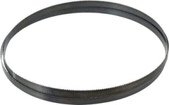 Starrett - 10 TPI, 7' 6" Long x 1/2" Wide x 0.025" Thick, Welded Band Saw Blade - Carbon Steel, Toothed Edge, Raker Tooth Set, Flexible Back, Contour Cutting - Americas Industrial Supply