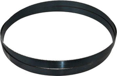 Starrett - 8 TPI, 10' 10-1/2" Long x 1" Wide x 0.035" Thick, Welded Band Saw Blade - Carbon Steel, Toothed Edge, Raker Tooth Set, Flexible Back, Contour Cutting - Americas Industrial Supply