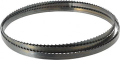 Starrett - 4 TPI, 11' 9" Long x 1/2" Wide x 0.025" Thick, Welded Band Saw Blade - Carbon Steel, Toothed Edge, Raker Tooth Set, Flexible Back, Contour Cutting - Americas Industrial Supply