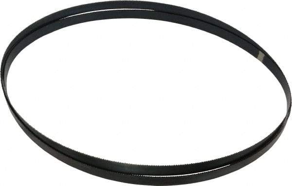 Starrett - 10/S TPI, 12' 6" Long x 3/4" Wide x 0.032" Thick, Welded Band Saw Blade - Carbon Steel, Toothed Edge, Raker Tooth Set, Flexible Back, Contour Cutting - Americas Industrial Supply