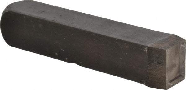 Made in USA - Letter L Machine Made Individual Steel Stamp - 1/2" Character - Americas Industrial Supply