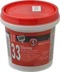 DAP - 8 oz Glazing Compound - White - Americas Industrial Supply