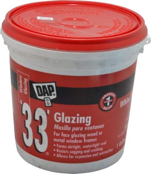 DAP - 1 Gal Glazing Compound - White - Americas Industrial Supply