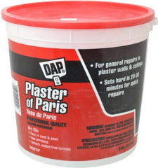 DAP - 8 Lb Drywall/Plaster Repair - White, Plaster of Paris - Americas Industrial Supply