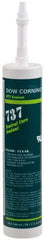 Dow Corning - 10.1 oz Cartridge Clear RTV Silicone Joint Sealant - -85 to 350°F Operating Temp, 14 min Tack Free Dry Time, 24 hr Full Cure Time, Series 737 - Americas Industrial Supply