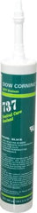 Dow Corning - 10.1 oz Cartridge Black RTV Silicone Joint Sealant - -85 to 350°F Operating Temp, 14 min Tack Free Dry Time, 24 hr Full Cure Time, Series 737 - Americas Industrial Supply