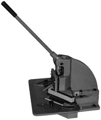 Enco - Metal Notcher - 3/4" Stroke, 4 Ton Load Capacity, 12" Table Width x 18" Table Depth - Americas Industrial Supply