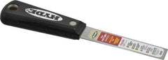 Hyde Tools - 3/4" Wide Steel Putty Knife - Flexible, Nylon Handle, 7-1/2" OAL - Americas Industrial Supply