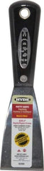 Hyde Tools - 2" Wide Steel Putty Knife - Stiff, Nylon Handle, 7-3/4" OAL - Americas Industrial Supply