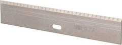 Hyde Tools - Carbon Steel 1-Edge Scraper Replacement Blade - 5-7/8" Blade Length x 3-1/4" Blade Width, For 33100 - Americas Industrial Supply