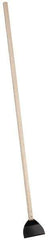 Hyde Tools - Stiff Carbon Steel Bent Scraper - 6" Blade Width, 55" Long Hardwood Handle - Americas Industrial Supply