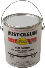 Rust-Oleum - 1 Gal White High Gloss Finish Industrial Enamel Paint - Interior/Exterior, Direct to Metal, <450 gL - Americas Industrial Supply