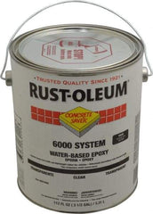 Rust-Oleum - 1 Gal High Gloss Clear Water-Based Epoxy - 200 to 350 Sq Ft/Gal Coverage, <250 g/L VOC Content - Americas Industrial Supply