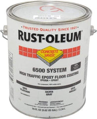 Rust-Oleum - 1 Gal High Gloss Silver Gray Epoxy - <100 g/L VOC Content - Americas Industrial Supply