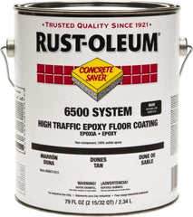 Rust-Oleum - 1 Gal High Gloss Dunes Tan Epoxy - <100 g/L VOC Content - Americas Industrial Supply