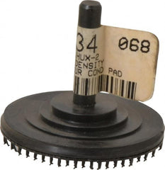 AutoQuip - 2" Diam Hook & Loop Disc Backing Pad - 1/4" Shank Diam, Firm Density, 22,000 RPM - Americas Industrial Supply