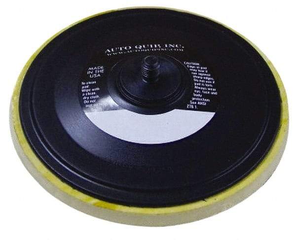 Florida Pneumatic - 6" Diam Disc Backing Pad - Soft Density, 12,000 RPM - Americas Industrial Supply