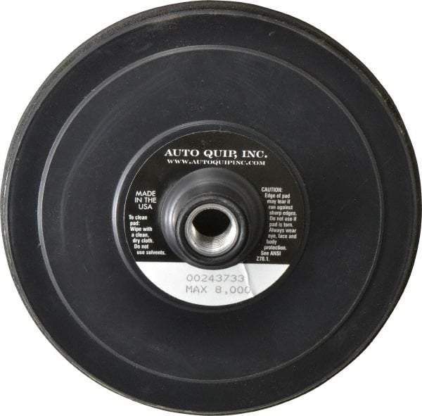 AutoQuip - 6" Diam Adhesive/PSA Disc Backing Pad - Firm Density, 8,000 RPM - Americas Industrial Supply