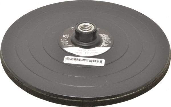 AutoQuip - 8" Diam Adhesive/PSA Disc Backing Pad - Firm Density, 4,800 RPM - Americas Industrial Supply