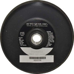 AutoQuip - 5" Diam Hook & Loop Disc Backing Pad - Firm Density, 12,000 RPM - Americas Industrial Supply