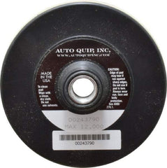 AutoQuip - 4-1/2" Diam Hook & Loop Disc Backing Pad - Medium Density, 12,000 RPM - Americas Industrial Supply
