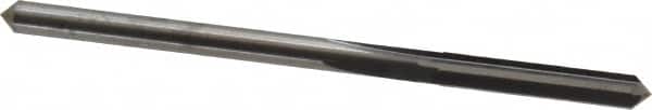 M.A. Ford - 1/8" Solid Carbide 4 Flute Chucking Reamer - Straight Flute, 0.12" Straight Shank, 5/8" Flute Length, 2-1/4" OAL - Americas Industrial Supply