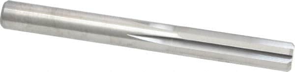 M.A. Ford - Letter V Solid Carbide 6 Flute Chucking Reamer - Straight Flute, 0.363" Straight Shank, 1-1/4" Flute Length, 3-1/2" OAL - Americas Industrial Supply