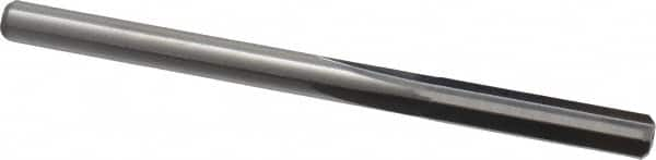 M.A. Ford - #12 Solid Carbide 4 Flute Chucking Reamer - Straight Flute, 0.182" Straight Shank, 7/8" Flute Length, 2-3/4" OAL - Americas Industrial Supply