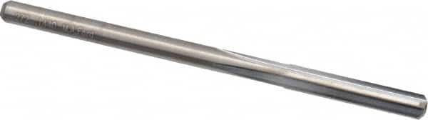 M.A. Ford - #27 Solid Carbide 4 Flute Chucking Reamer - Straight Flute, 0.135" Straight Shank, 3/4" Flute Length, 2-1/2" OAL - Americas Industrial Supply