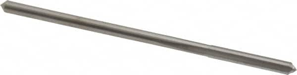 M.A. Ford - #38 Solid Carbide 4 Flute Chucking Reamer - Straight Flute, 0.096" Straight Shank, 5/8" Flute Length, 2-1/4" OAL - Americas Industrial Supply