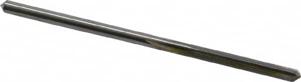 M.A. Ford - #40 Solid Carbide 4 Flute Chucking Reamer - Straight Flute, 0.096" Straight Shank, 5/8" Flute Length, 2-1/4" OAL - Americas Industrial Supply