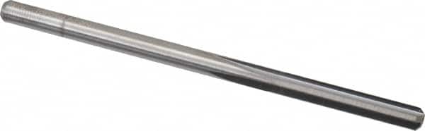 M.A. Ford - 3.5mm Solid Carbide 4 Flute Chucking Reamer - Straight Flute, 0.135" Straight Shank, 3/4" Flute Length, 2-1/2" OAL - Americas Industrial Supply