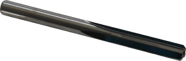 M.A. Ford - 1/4" Solid Carbide 4 Flute Chucking Reamer - Straight Flute, 0.244" Straight Shank, 1" Flute Length, 3" OAL - Americas Industrial Supply