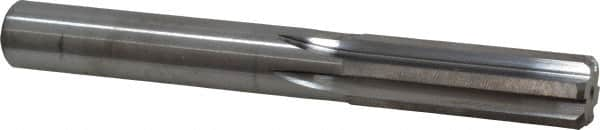 M.A. Ford - 1/2" Solid Carbide 6 Flute Chucking Reamer - Straight Flute, 0.47" Straight Shank, 1-1/2" Flute Length, 4" OAL - Americas Industrial Supply