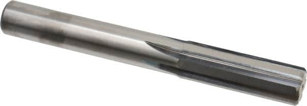 M.A. Ford - 1/2" Solid Carbide 6 Flute Chucking Reamer - Straight Flute, 0.47" Straight Shank, 1-1/2" Flute Length, 4" OAL - Americas Industrial Supply