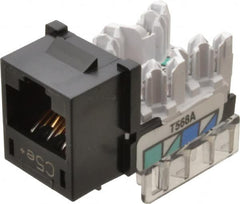 Hubbell - 8 Position, Cat5e Modular Jack - CSA Certified, RoHS Compliant, UL Listed - Americas Industrial Supply