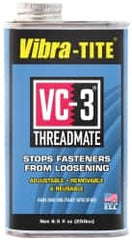 Vibra-Tite - 8.5 oz Can, Red, Low Strength Threadlocker - Series VC-3, 24 hr Full Cure Time, Hand Tool, Heat Removal - Americas Industrial Supply