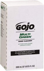 GOJO - 2 L Bag-in-Box Refill Liquid Hand Cleaner - General Duty, Green, Citrus Scent - Americas Industrial Supply