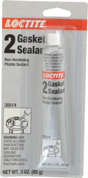 Loctite - 3 oz Tube Black Gasket Sealant - -65 to 400°F Operating Temp, Series 234 - Americas Industrial Supply