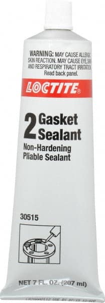 Loctite - 7 oz Tube Black Gasket Sealant - -65 to 400°F Operating Temp, Series 198 - Americas Industrial Supply