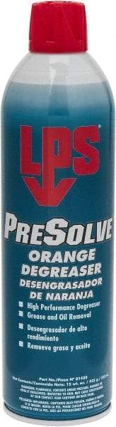 LPS - 20 oz Aerosol Cleaner/Degreaser - Aerosol, Orange - Americas Industrial Supply