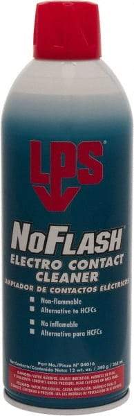 LPS - 12 Ounce Aerosol Contact Cleaner - 9,000 Volt Dielectric Strength, Nonflammable, Food Grade - Americas Industrial Supply